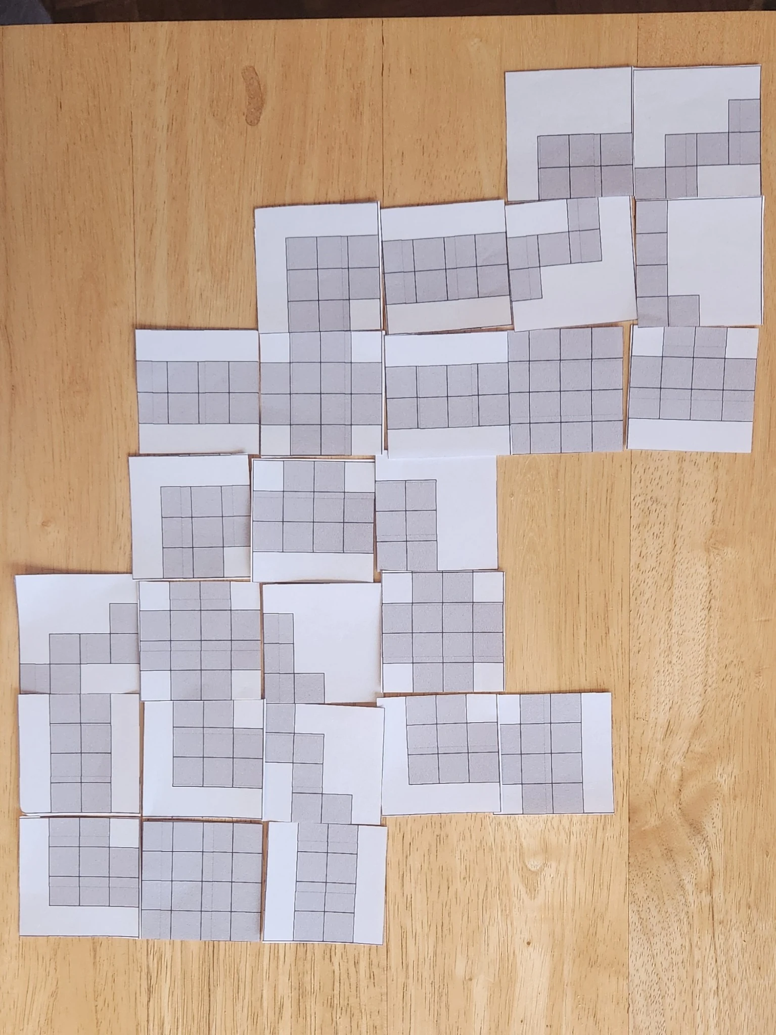 Early Labyrinth of the Damned prototype map tiles